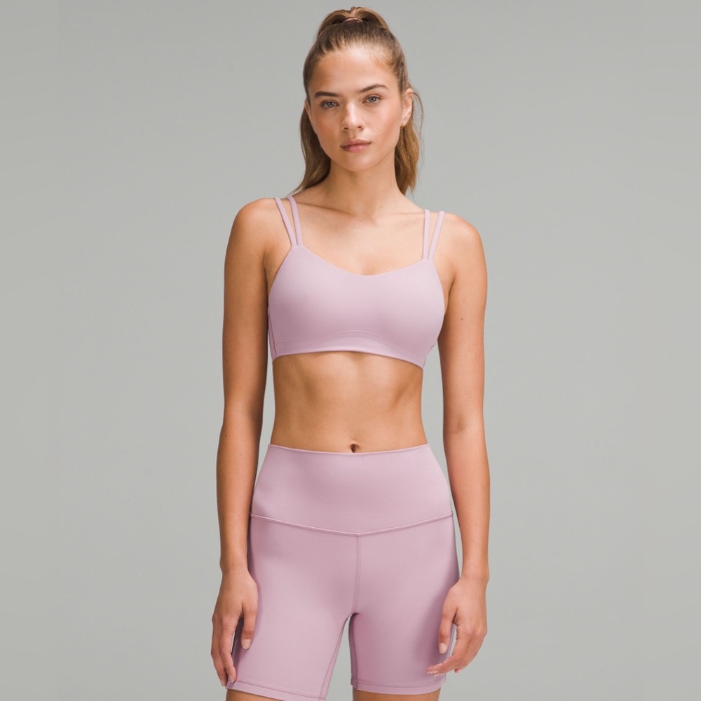 Lululemon like a cloud bra NWT rose blush